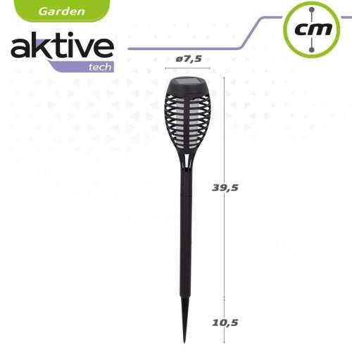 Set vrtnih solarnih baklji Aktive Plastika 7,5 x 50 x 7,5 cm (4 kom.) Cijena