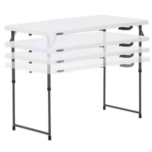 Sklopivi stol Lifetime Bijela 122 x 91,5 x 61 cm Čelik HDPE Cijena