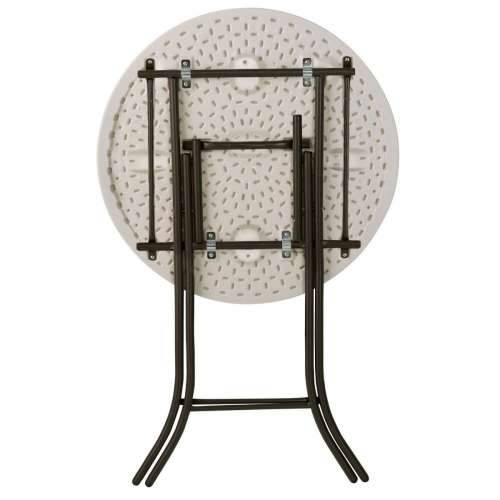 Pomoćni stolić Lifetime Krema 84 x 110 x 84 cm Čelik Plastika Cijena