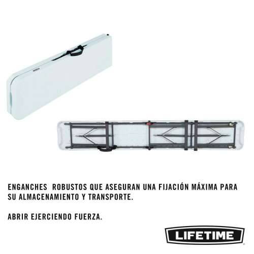 Klupa Lifetime Bijela Sklopiv 183 x 42 x 29 cm Cijena