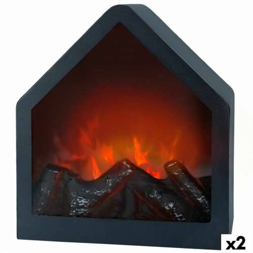 Ukrasni Zidni Električni Kamin Ambients 20 x 23 x 14 cm (2 kom.) Cijena