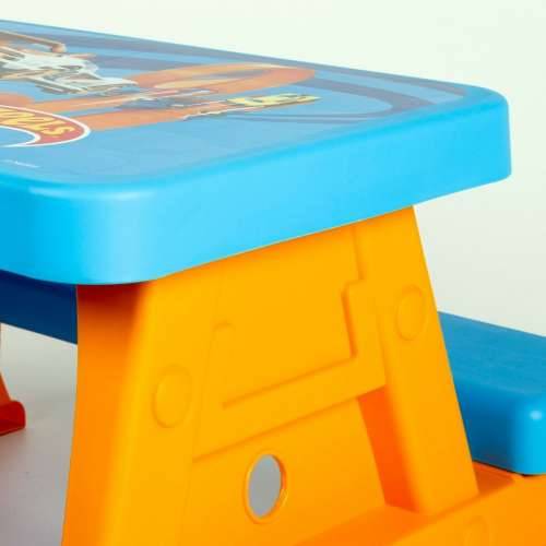 Sada detský stolík a košík Hot Wheels Plava Oranžna Plastika 69 x 42 x 79 cm Cijena