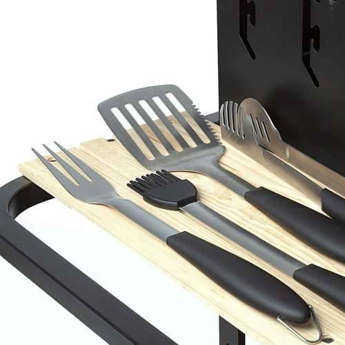 Set pribora za roštilj Aktive 4 Dijelovi Roštilj Nehrđajući Čelik 10 x 42 x 4 cm (4 kom.) Cijena