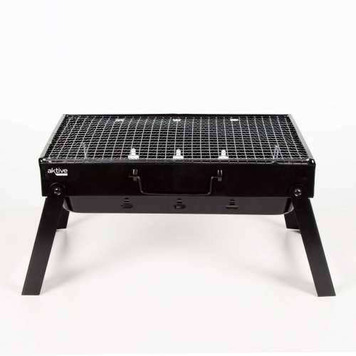 Prijenosni Roštilj Aktive Pravokutno Crna 50 x 23 x 30 cm (2 kom.) Cijena