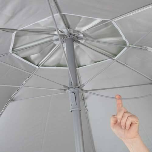 Saulessargs Aktive UV50 Ø 180 cm Plava Poliester Aluminij 180 x 187,5 x 180 cm (12 kom.) Cijena