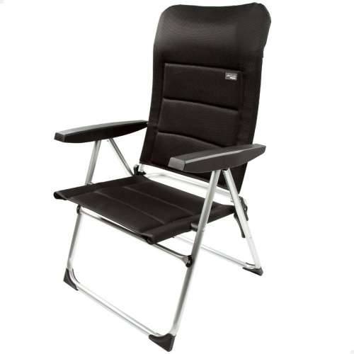 Stolica za za plažu Aktive Deluxe Sklopiv Crna 49 x 105 x 59 cm (2 kom.) Cijena