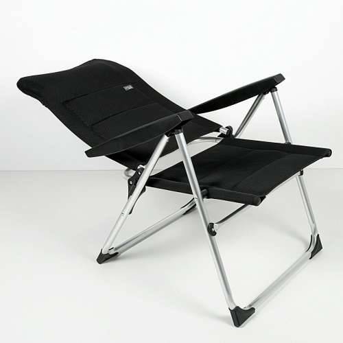 Stolica za za plažu Aktive Deluxe Sklopiv Crna 49 x 105 x 59 cm (2 kom.) Cijena