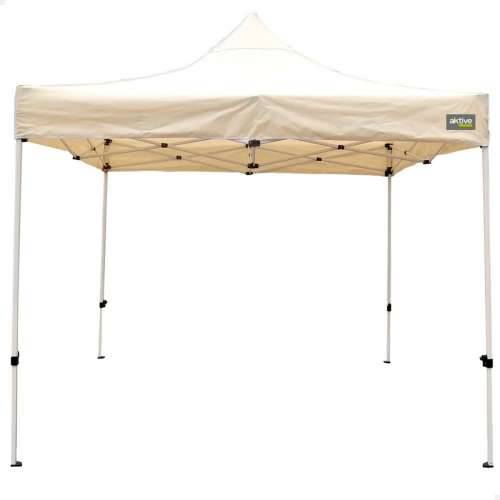 Sjenica Aktive Sklopiv Namjestiva visina Čelik Poliester 420D Oxford Krema 300 x 320 x 300 cm Cijena