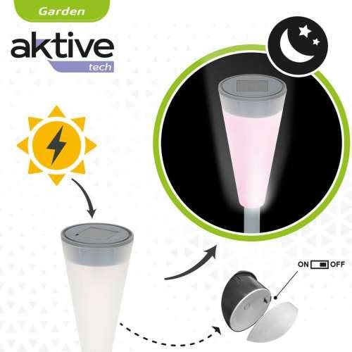Vrtni solarni klin Aktive Plastika 6,7 x 39 x 6,7 cm (24 kom.) Cijena