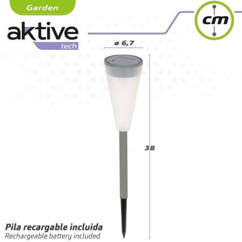 Vrtni solarni klin Aktive Plastika 6,7 x 39 x 6,7 cm (24 kom.) Cijena