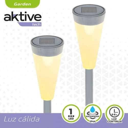 Vrtni solarni klin Aktive Plastika 6,7 x 39 x 6,7 cm (24 kom.) Cijena