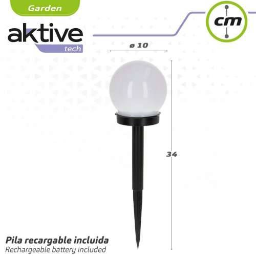 Vrtni solarni klin Aktive Plastika 10 x 34 x 10 cm (24 kom.) Cijena