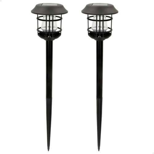 Set vrtnih solarnih klinova Aktive 2 Dijelovi Nehrđajući Čelik Plastika 13 x 55 x 13 cm (4 kom.) Cijena
