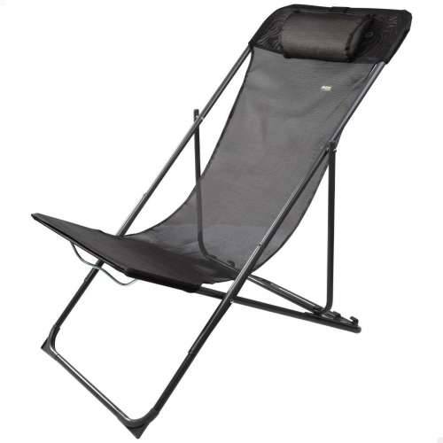 Ležaljka s nagibom Aktive Crna 53 x 87 x 78 cm (4 kom.) Cijena