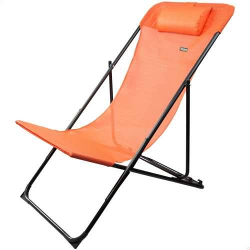Ležaljka s nagibom Aktive Oranžna 53 x 87 x 78 cm (4 kom.) Cijena