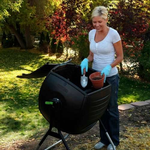 Kanta za kompostiranje Lifetime 60076 Rotacija 189 L 75 x 113 x 81 cm Cijena