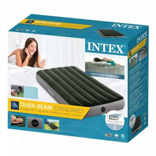 Krevet na Napuhavanje Intex Twin Dura-Beam Prestige Downy 99 x 25 x 191 cm 4 kom. Cijena