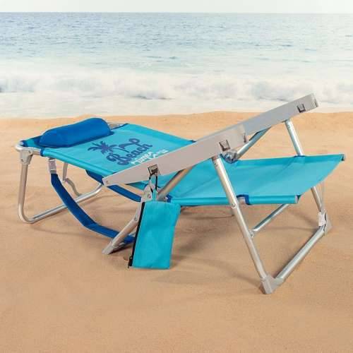 Stolica za za plažu Aktive Sklopiv Plava 53 x 80 x 58 cm (2 kom.) Cijena