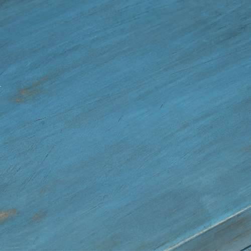 Noćni ormarić od masivnog drva manga 40 x 30 x 50 cm plavi Cijena