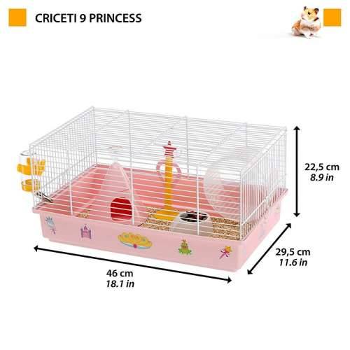 kavez Ferplast Criceti 9 Princess Metal Plastika 46 x 42,5 x 23 cm (1 Dijelovi) Cijena