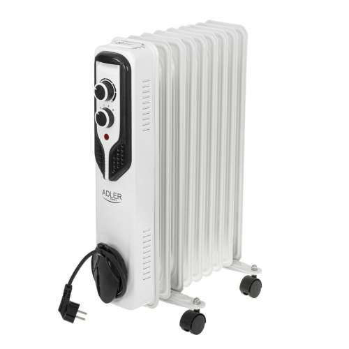 Uljni Radijator Adler AD 7816 Bijela Crna 2000 W Cijena