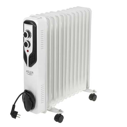 Uljni Radijator Adler AD 7817 Bijela Crna 2500 W Cijena