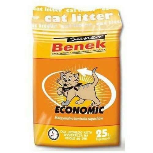 Mačje leglo Super Benek Economic Siva 25 L Cijena