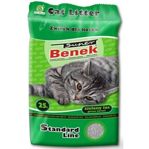 Mačje leglo Super Benek Standard Šuma 25 L Cijena