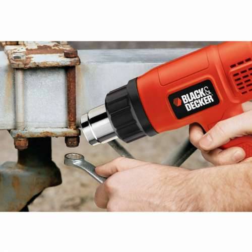 Pištolj s vrućim zrakom Black & Decker KX1650 1750 W Crvena Odstranjivač boj Cijena
