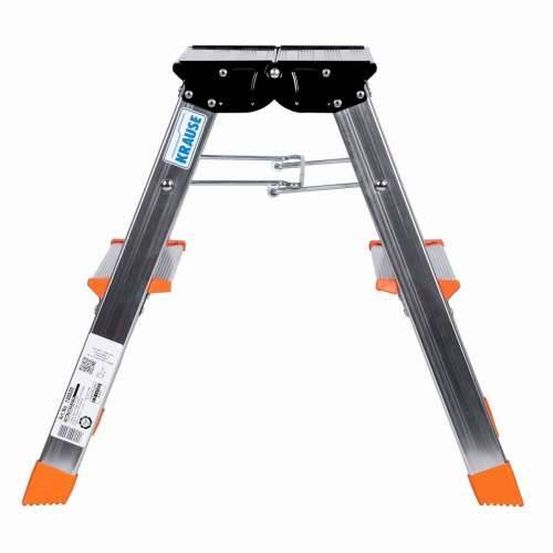 Sklopive Ljestve s 2 Stepenice Krause 130020 Srebrna Aluminij Cijena
