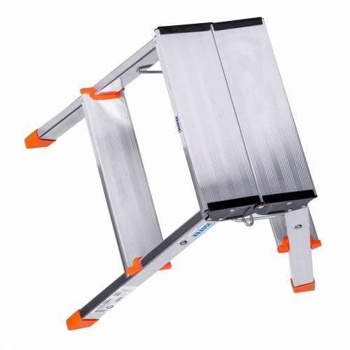 Sklopive Ljestve s 2 Stepenice Krause 130020 Srebrna Aluminij Cijena