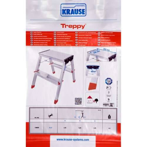 Sklopive Ljestve s 2 Stepenice Krause 130020 Srebrna Aluminij Cijena