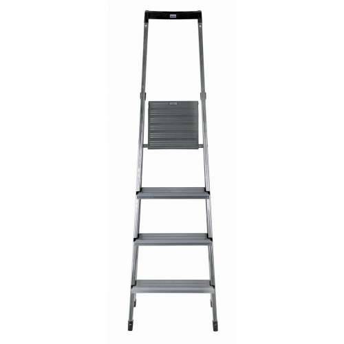 Ljestve na preklop sa četiri koraka Krause 126221 Srebrna Aluminij Cijena
