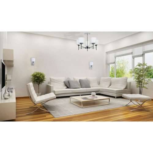 Stropna svjetiljka Activejet AJE-MIRA 5P Bijela Srebrna Metal 40 W 47,5 x 34 x 47,5 cm Cijena