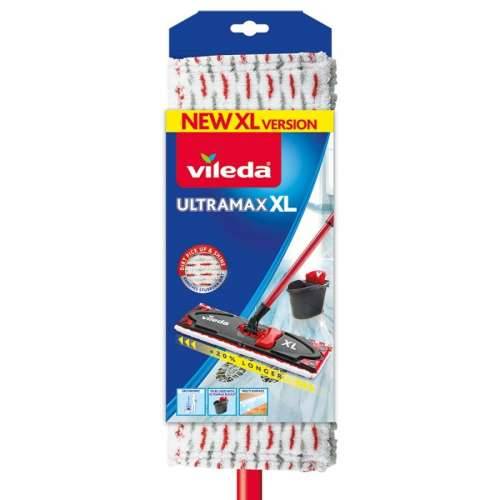 Krpa za pod Vileda Ultramax XL Bijela Crvena Mikrovlakna Cijena