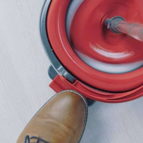 Mop with Bucket Vileda 167751 Crna Crvena Mikrovlakna Plastika Cijena