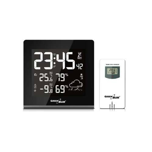 Višenamjenska Meteorološka Stanica Greenblue GB151 Bijela Crna Cijena