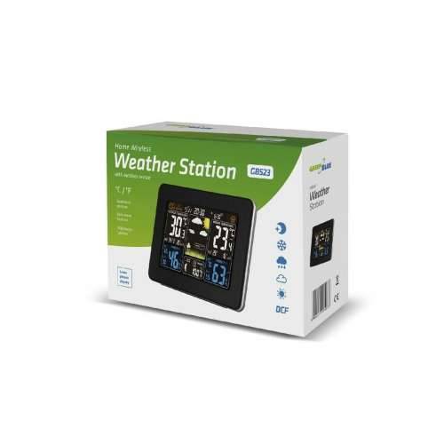 Višenamjenska Meteorološka Stanica Greenblue GB523 Crna Cijena