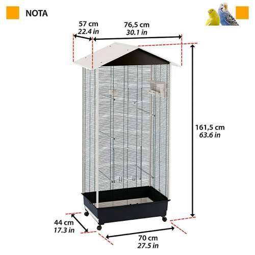 Kavez za papige Ferplast 56115423 Bijela 7,5 x 11,5 x 4 cm Cijena