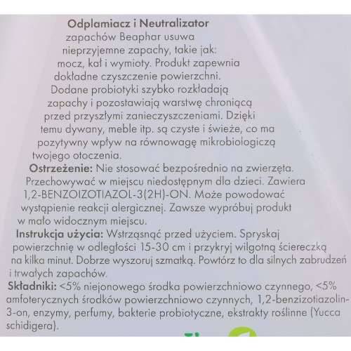 Eliminator mirisa Beaphar 500 ml Cijena