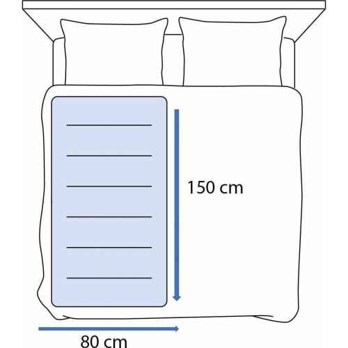 Električna Deka Esperanza EHB001 80 x 150 cm Plava Bijela Cijena