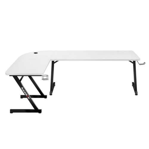 Pisaći Stol Gaming Huzaro HZ-Hero 7.0 Bijela Crna Ugljična vlakna 154 x 72,5 x 117 cm Cijena