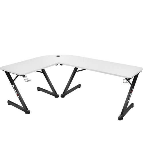 Pisaći Stol Gaming Huzaro HZ-Hero 7.0 Bijela Crna Ugljična vlakna 154 x 72,5 x 117 cm Cijena