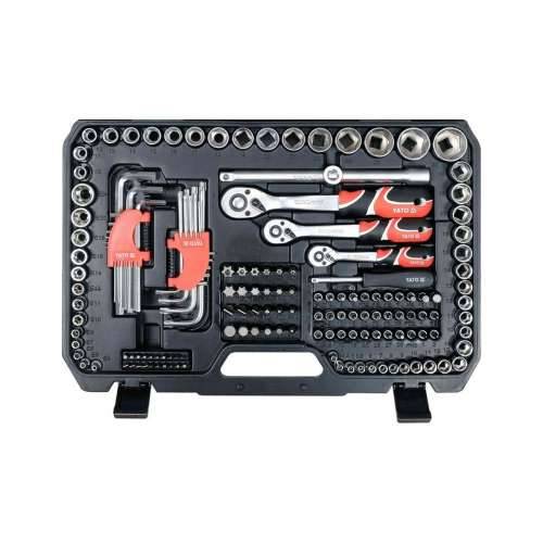 Set ključeva s čegrtaljkom Yato YT-38850 128 Dijelovi Cijena