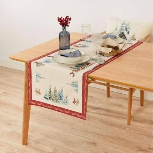 Nadstolnjak Belum Christmas Landscape Pisana 45 x 140 cm Cijena