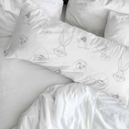 Jastučnica Looney Tunes Pisana 175 Niti 45 x 125 cm Cijena