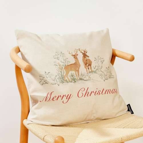 Jastučnica Belum Christmas Deer Pisana 50 x 50 cm Cijena