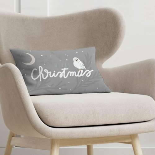 Jastučnica Harry Potter Hogwarts Christmas Siva Pisana 30 x 50 cm Cijena