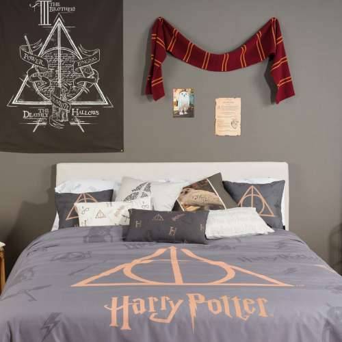 Nordijska navlaka Harry Potter Deathly Hallows Pisana 175 Niti 200 x 200 cm Krevet od 120 Cijena