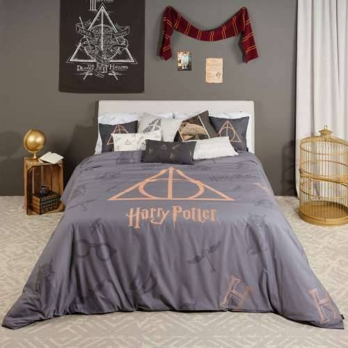 Nordijska navlaka Harry Potter Deathly Hallows Pisana 175 Niti 220 x 220 cm Krevet od 135/140 Cijena